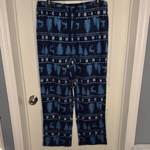 EUC Sonoma Winter Patterned Fleece Pajama Pants